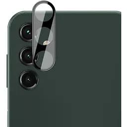 Захисне скло на камеру Epik Full Block (тех.пак) для Samsung Galaxy S23 FE Чорний