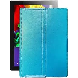 Чехол StatusCASE из экокожи для планшета Lenovo Tab 2 A10-70L 16GB LTE Голубой