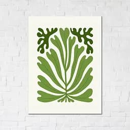 Картина-постер Brushme Зелень на холсте 30 x 40 см