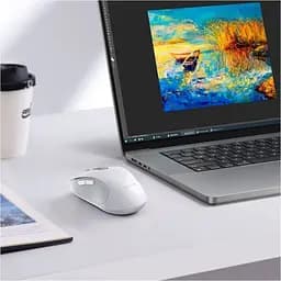 Миша Baseus F02 Ergonomic Bluetooth Mode White (B0203202) [161902] - мініатюра 9