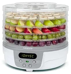 Сушарка для продуктів FDB-5321T 250Вт піддонів -5x3см діаметр-32см макс-70°С таймер ел ARDESTO kuh0014934