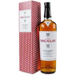 Виски The Macallan Double Cask 12 yo Single Malt Scotch Whisky 40% 0.7 л в подарочной упаковке