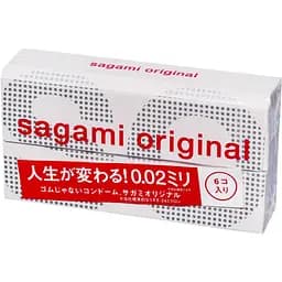 Презервативи Sagami Original 0.02 мм 6 шт.