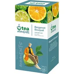 Чай чорний Tea Moments Bergamot Bouquet 22 шт. x 1.8 г
