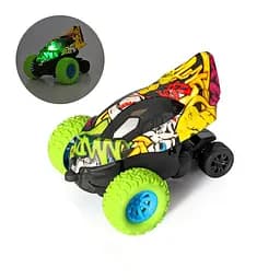Дитяча трюкова машинка FL-20610C (Green) інерційна, 11 см, оберт на 360 Bambi - мініатюра 2