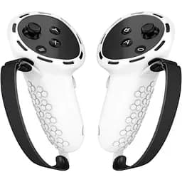 Чехол на контроллеры DK Silicone Controller Protective Case для Meta Quest 3/Quest 3S White [139307]