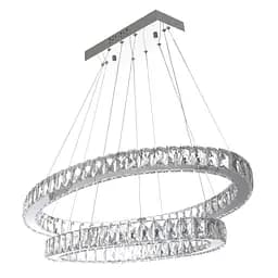 Люстра подвесная Brille с пультом LED 96W WW+NW+CW CH (BR-987S/2)