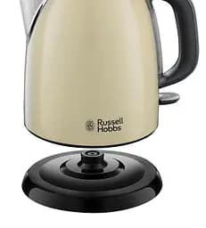 Електрочайник Russell HobbsColours Plus Mini 1 л метал бежево-чорний kuh0015330 - мініатюра 3