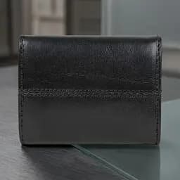 Жіноча монетниця Tony Perotti з натуральної шкіри Italico 1445L nero (90402) Чорна - мініатюра 4