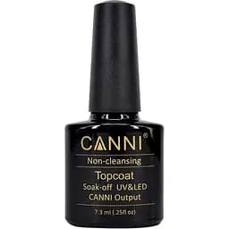 Фінішне покриття без липкого шару Canni Gel Non-cleansing Top Coat 7.3 мл