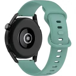 Силіконовий ремінець для смарт-годин BeWatch Amazfit S 20 мм Зелений (101N3S07.2)