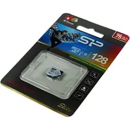 Карта памяти Silicon Power microSDXC Elite Color 128GB Class 10 UHS-I R-80MB/s Без адаптера