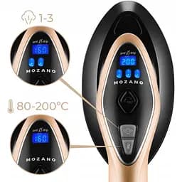 Відпарювач Mozano Smart Care 2500 W Gold праска з парогенератором - мініатюра 8