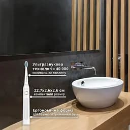 Електрична зубна щітка Pecham Travel PC-081 White (0290119080509) - мініатюра 2