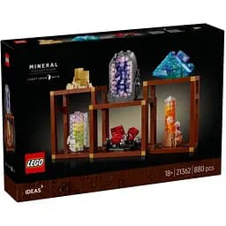 Конструктор LEGO Ideas Колекція мінералів 880 деталей (21362).