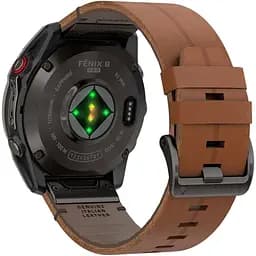 Смарт-годинник Garmin Fenix 8 Pro AMOLED Sapphire 51 мм Carbon Gray DLC Titanium with Chestnut Leather Band 010-03199-40 [145033] - мініатюра 5