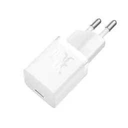 Мережевий зарядний пристрій Baseus GaN5 Fast Charger(mini) 1C 30W EU білий - мініатюра 3