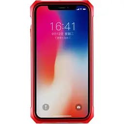 Чохол-накладка Remax Kooble Series Apple iPhone X Red - мініатюра 3