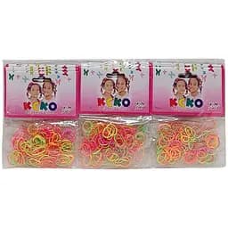 Силіконові резинки міні La-beauty 0308-277, 12 штук