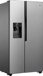 Холодильник Gorenje SBS 179x68x91см 2 двері Х-368 л М-167 л A++ NF Plus Інвертор диспенсер Дисплей сірий (NRS9EVX1) - мініатюра 2