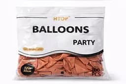 Надувні кульки набір 100 шт. HTOP Balloons Party 12 дюймів товари для свята дня народження Марсаловий - мініатюра 2
