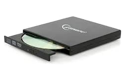 Оптический привод Gembird Black, DVD+/-RW, USB 2.0 (DVD-USB-02)