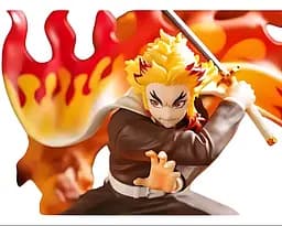 Колекційна фігурка Bandai Ichiban Kuji Клинок, який знищує демоні Кедзюро Ренгоку Demon Slayer Kyojuro Rengoku 18 см BS DS KR 14 2 - мініатюра 2