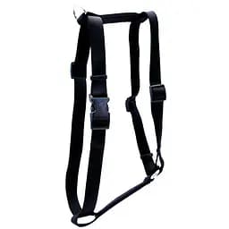 Coastal Nylon Adjustable шлея для собак, нейлон чорний 1,6 смх40-66 см