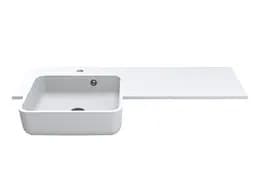 Умивальник Miraggio Fontana L matt 0001891, Білий матовий - мініатюра 3