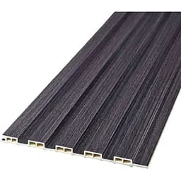 Рейка декоративна Wall Sticker WPC стінова 3000х150х9 мм Графіт SW-00001871