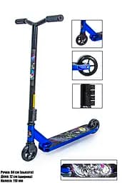 Самокат трюковий Scale Sports 51х12х84 см Синій 000231576 - мініатюра 2