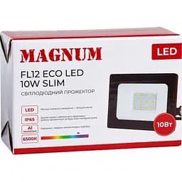 Прожектор Magnum FL12 ECO LED 10Вт slim 6500К IP65 (90018080) - мініатюра 5