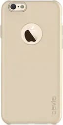 Чехол-накладка Devia Chic для iPhone 6 Champagne Gold