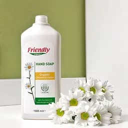 Мило рідке для рук з екстрактом ромашки 1000мл Friendly organic - мініатюра 2