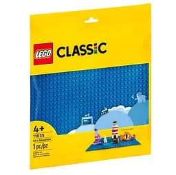 Конструктор LEGO Classic Базовая пластина синего цвета 1 деталь (11025)