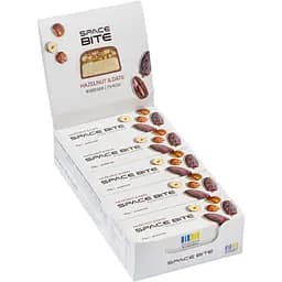 Протеїнові батончики Space Food Space Bite Hazelnut Date 450 г (10 шт. x 45 г) 