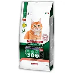Сухой корм для стерилизованных кошек Morando Tradizioni Sterilized с лососем 1.5 кг