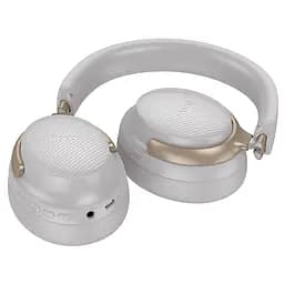 Накладні навушники Hoco Tone W53 Plus, ANC, BT headphones, BT5.4, 800mAh, 90h, Type-C, AUX, grey - мініатюра 3