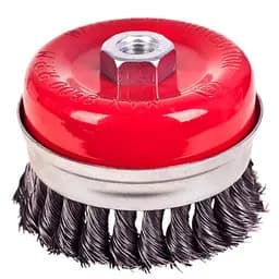 Щітка торцева Alloid Building Tools WB-2085U з пучками крученого дроту посилена 85 мм (WB-2085U)