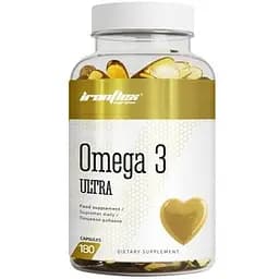 Жирні кислоти IronFlex Omega 3 Ultra 180 капсул