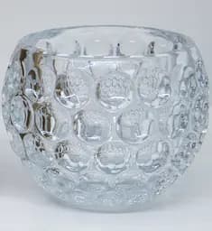 Свічник Crystal Glow скляний 11 см (83000038-YBCG-38) - мініатюра 2