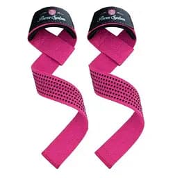 Лямки для тяги Power System PS-3420 G-Power Straps Pink (PS-3420_Pink)