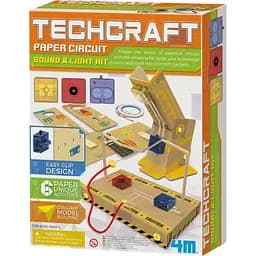 Набор для исследований 4M Бумажные схемы Свет и звук (00-03429)