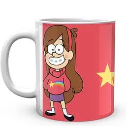Кружка GeekLand Gravity Falls Мейбл Звездочка GF.02.402 330 мл белая