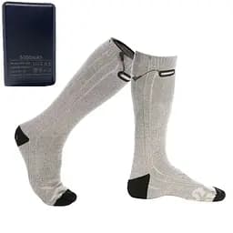 Носки с подогревом ZBHSWZ01 с блоком 5000mAh 38-44р. (Серый)