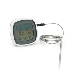 Термометр для їжі EN2022 з виносним щупом, Silver-White