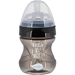 Дитяча пляшечка Nuvita 6012 Mimic Cool антиколікова 0+ 150 мл чорна NV6012BLACK