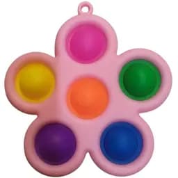 Іграшка Сімпл Дімпл різнокольоровий антистрес 5 пупирок спинер