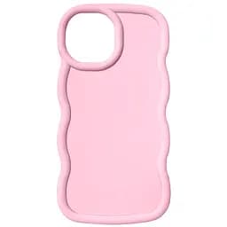 Чохол Epik TPU Ripple для Apple iPhone 13/14, 6.1 Pink