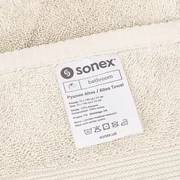 Рушник махровий Sonex для ванної 50x90 см Altea Натур (SO102506) - мініатюра 6